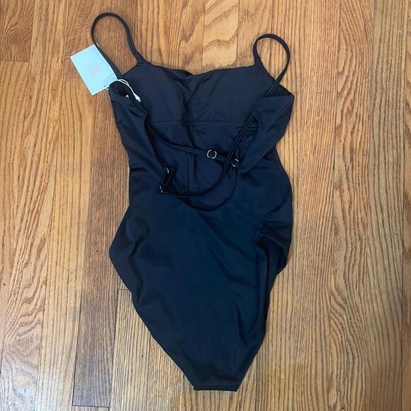 Andie The Jetties One Piece LT Swimsuit Black size XS Tall  NWT long torso - Picture 4 of 8
